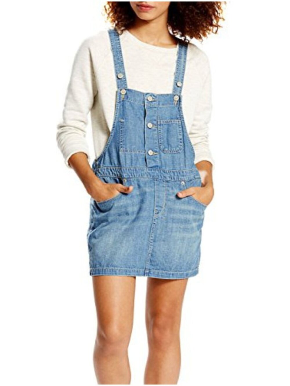Levi's Chambray Overall Pinafore - NWT